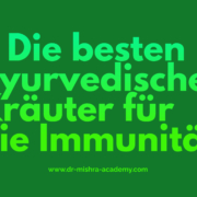 Fünf beste ayurvedische Kräuter für die Immunität